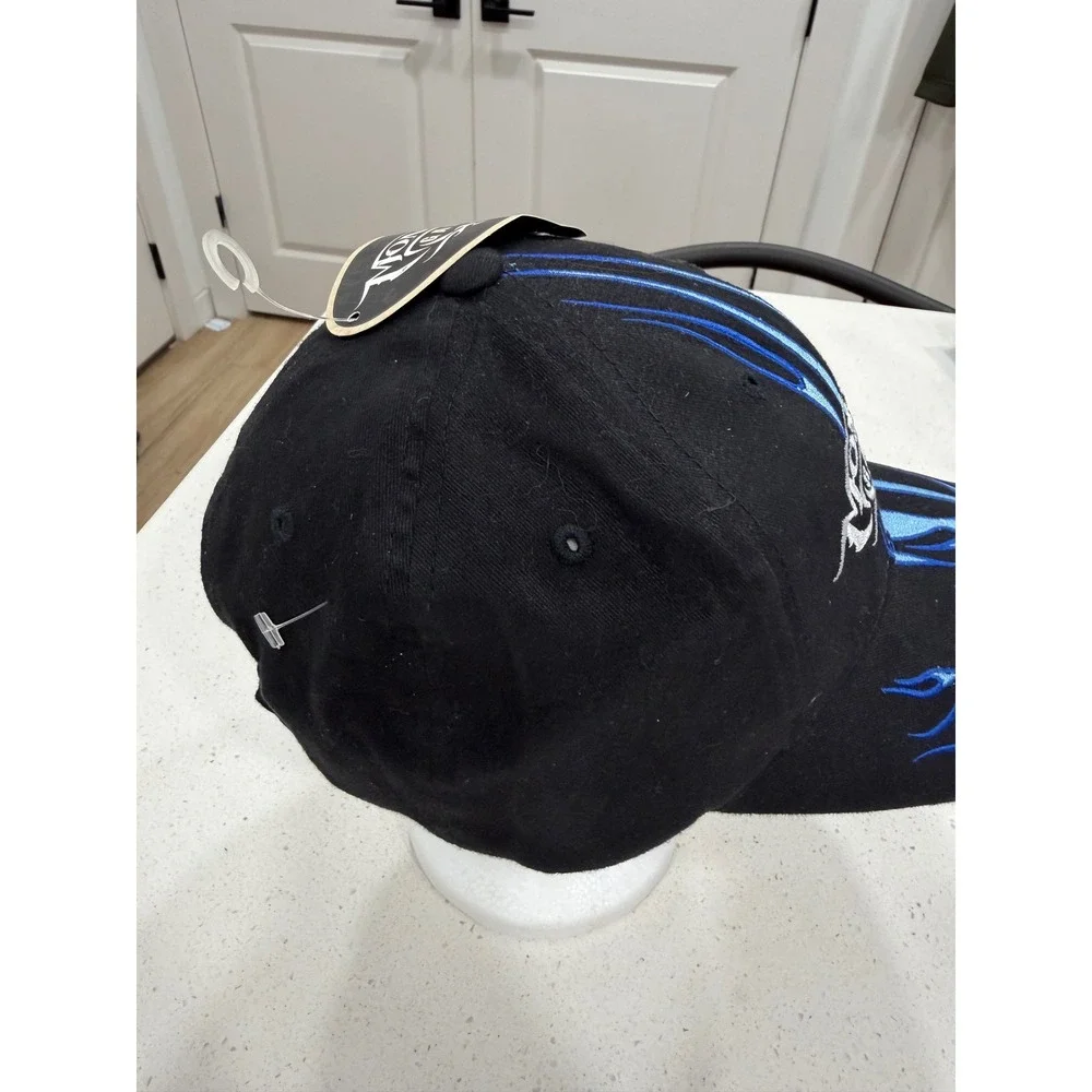 Monster Garage‎ Flame Racing Baseball Cap Black Blue Adult Men One Size